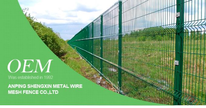 A exploração agrícola que dobra 3D o fio Mesh Fence Panel 900-2500mm galvanizou 0