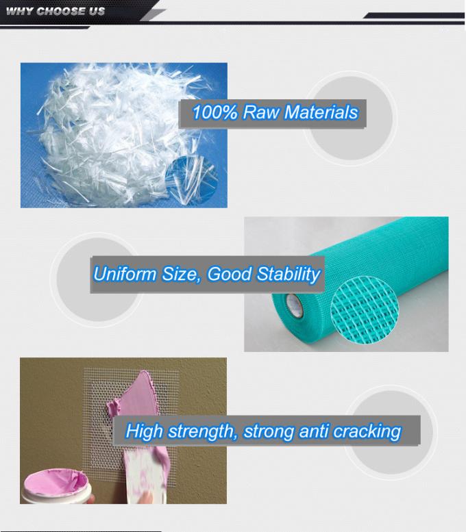 Malha de fibra de vidro 16x18 tecido simples para refor&ccedil;o de parede 2